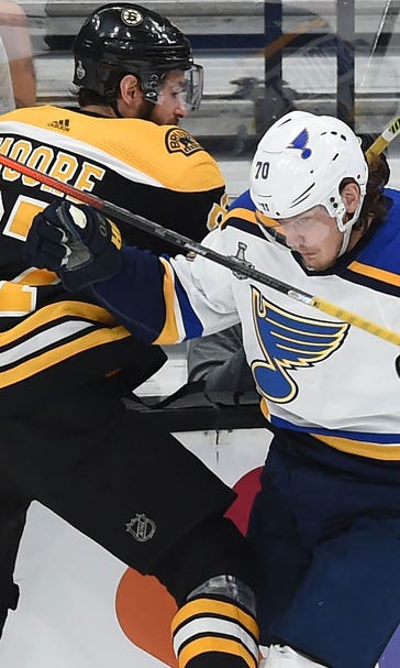 Blues' revived penalty kill has removed Bruins' most potent weapon